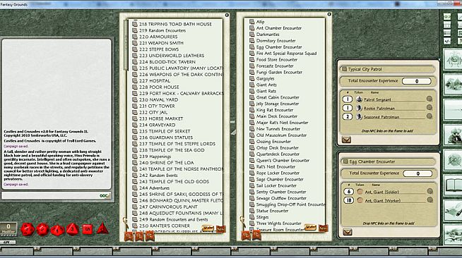 Fantasy Grounds - Castles & Crusades: Town of Kalas