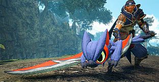 Monster Hunter Rise - "Stuffed Nargacuga" Hunter layered weapon (Long Sword)