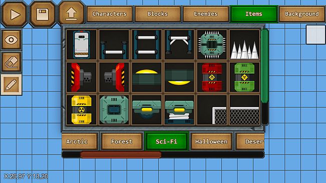 Sci-Fi Theme for Epic Game Maker