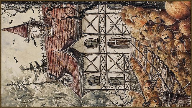 Masters of Puzzle - Halloween Edition: Pumpkin Garden House