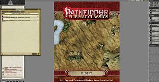 Fantasy Grounds - Pathfinder RPG - Pathfinder Flip-Mat - Classic Desert