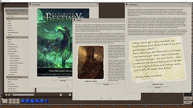 Fantasy Grounds - Ultimate Bestiary: The Dreaded Accursed