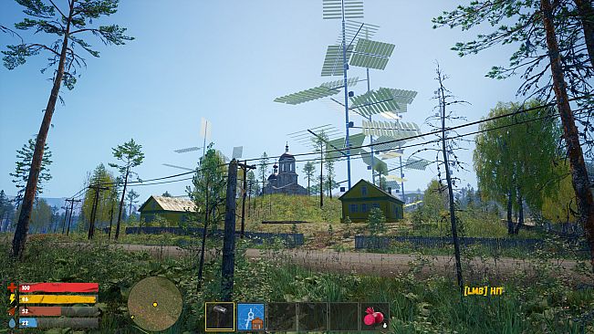 Russian Village Simulator on Mars