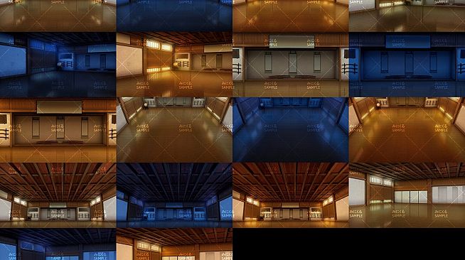 RPG Maker MZ - Minikle Backgrounds Bundle EDO part02 B