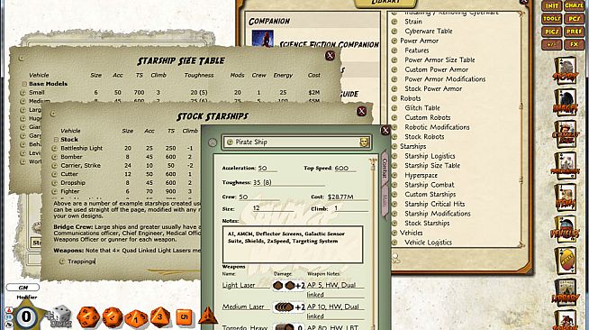 Fantasy Grounds - Savage Worlds: Science Fiction Companion