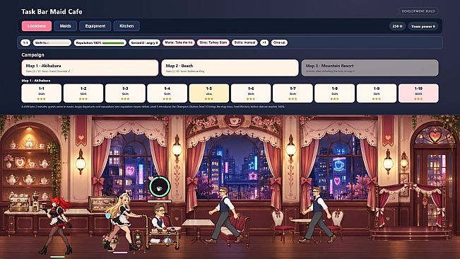 Task Bar Maid Cafe