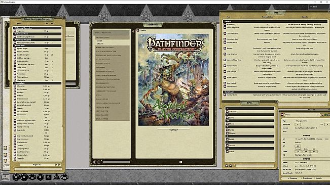 Fantasy Grounds - Pathfinder RPG - Pathfinder Companion: Animal Archive