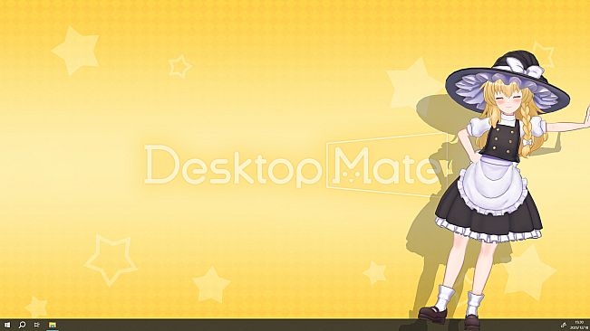 Desktop Mate Touhou Project Kirisame Marisa DLC