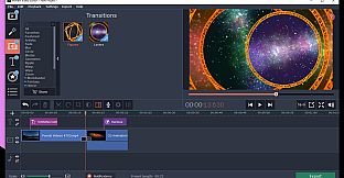 Movavi Video Editor Plus 2020 Effects - Mystical Galaxy Pack