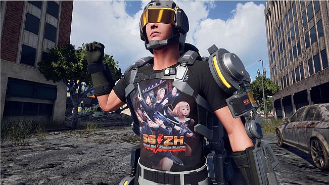 EARTH DEFENSE FORCE: IRON RAIN - Creation parts: T-Shirt: SG/ZH