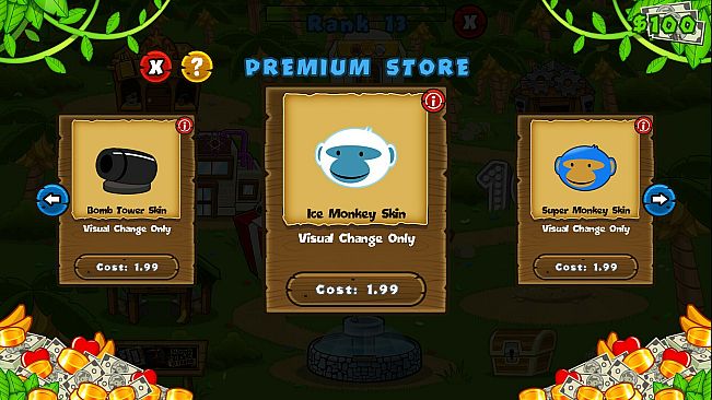 Bloons TD 5 - Classic Ice Tower Skin