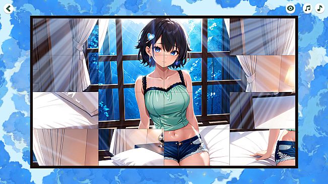 Sexy Girls Posing Puzzle