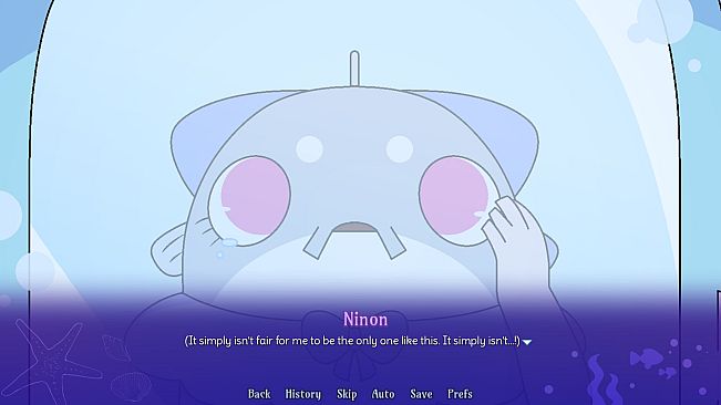 Ninon the Upside-Down Mermaid