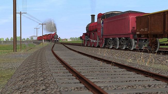 Trainz 2019 DLC: Victorian Railways Type 4 DD Class Pack - Canadian Red