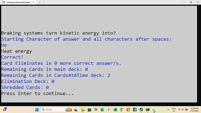 Retro Elimination Flashcards