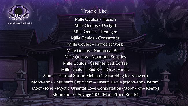 Touhou: Fading Illusion OST vol.2