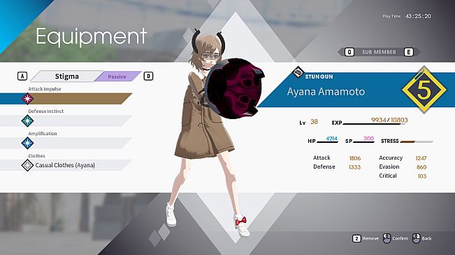 The Caligula Effect: Overdose - Casual Clothes Costume Set