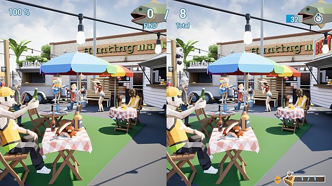 Find X :  Shoot the Difference in 4D