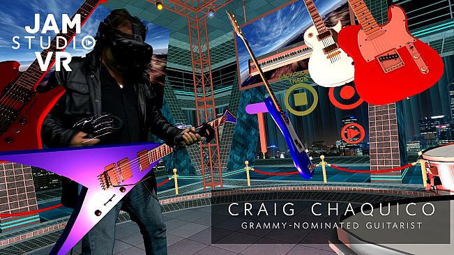 Jam Studio VR - Fingerprints in the Sky - Craig Chaquico Bundle