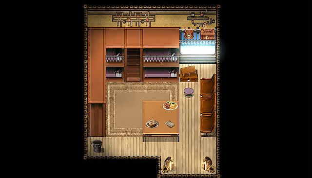 RPG Maker MZ - KR Steampunk Airship Tileset