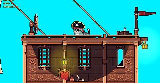 Rooftop Rascal: The Pirate Cat