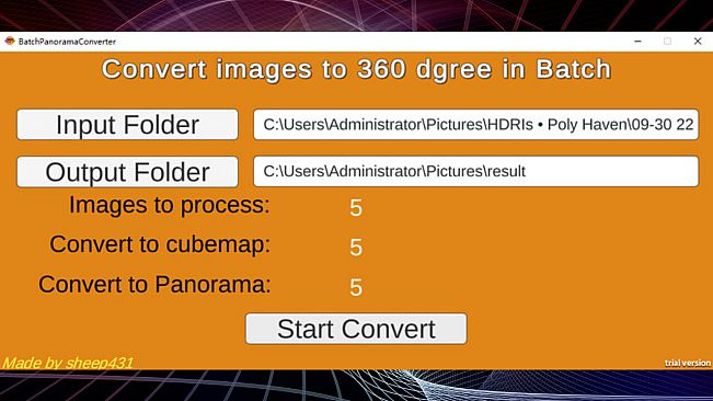 VR Image Batch Converter