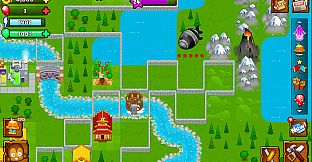 Bloons Monkey City - Sci-Fi City Walls