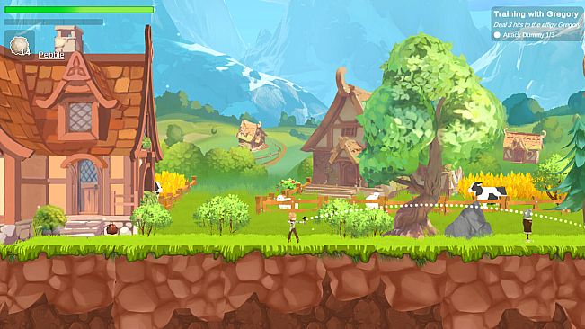 Emerald Dreams: Sanity -  Platformer Quest