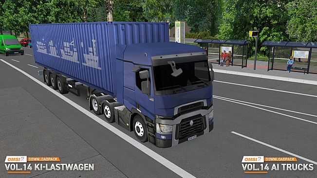 OMSI 2 Add-on Downloadpack Vol. 14 - AI Trucks