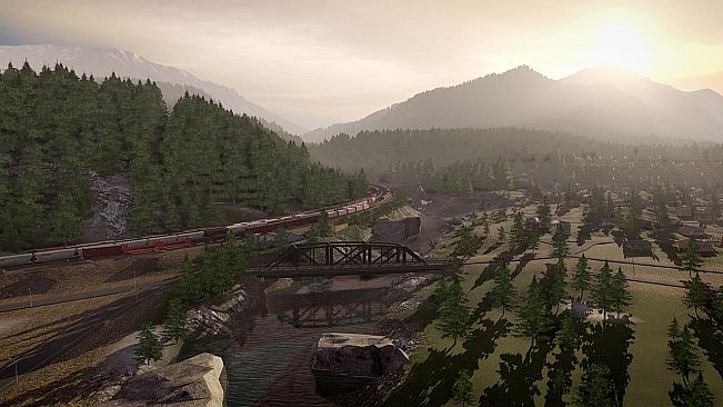 Trainz 2019 DLC: Canadian Rocky Mountains - Golden, BC