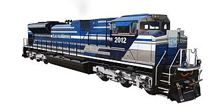 Trainz Plus DLC - EMD SD70ACe Demonstrator 2012