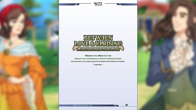 Between Love & Uprising: Guide