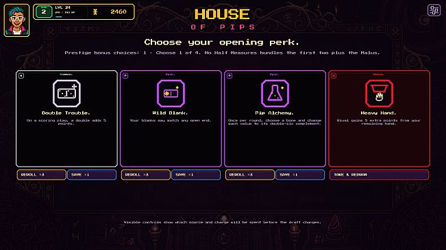 House of Pips: a Domino Roguelike