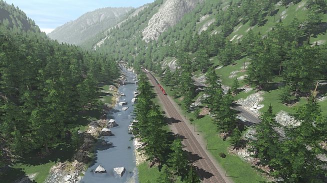 Trainz 2019 DLC - Canadian Rocky Mountains Viktor Lake to Ross Peak and Glacier