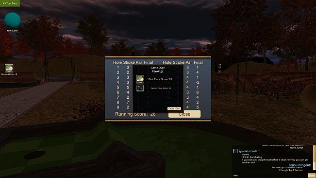 Autumn Park Mini Golf