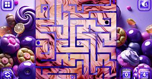 Sweetie Candy Maze: Violet Plum