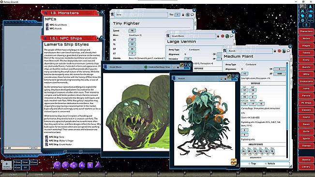 Fantasy Grounds - Star System Set: Salutian (FULL SET)