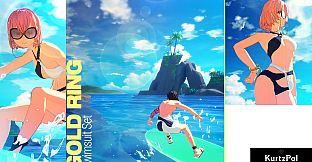 KurtzPel - Gold Ring Swimsuit Costume Set