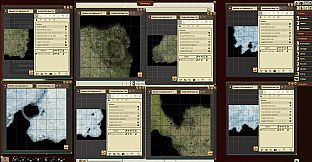 Fantasy Grounds - Pathfinder RPG - Pathfinder Flip-Tiles - Monster Lairs