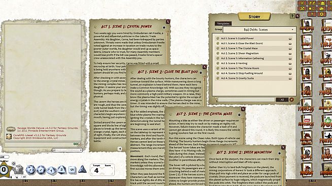 Fantasy Grounds - Daring Tales of the Space Lanes #2 - Bad Debts (Savage Worlds)