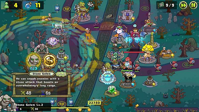 Luna & Monsters Tower Defense -The deprived magical kingdom-