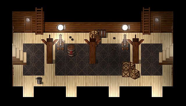 RPG Maker MV - KR High Seas Ship Tileset Kit
