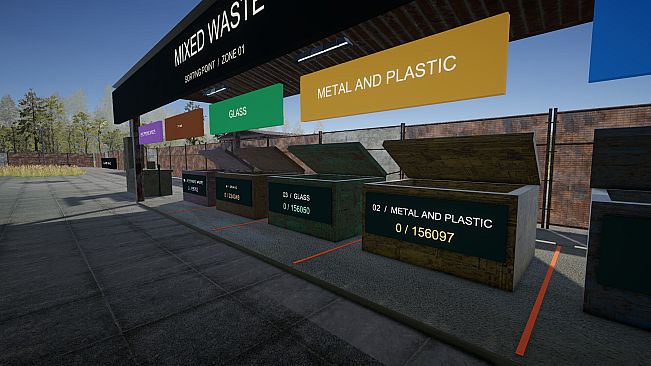 Mixed Waste Tidy Up the Landfill