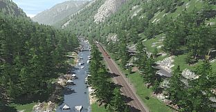 Trainz Plus DLC - Canadian Rocky Mountains Viktor Lake to Ross Peak and Glacier