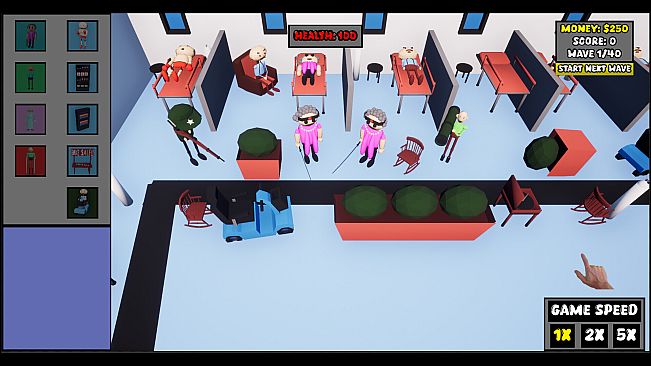 Retirement Home Tower Defense