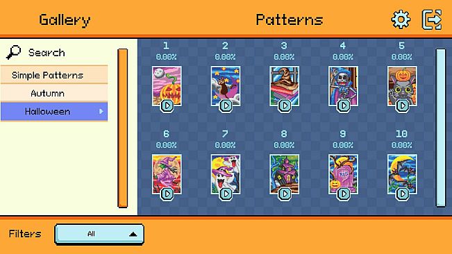 Pixel Cross Stitch Color by Number