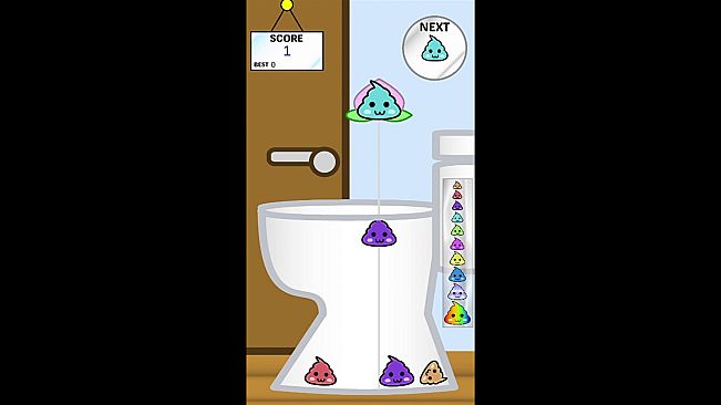 Poop Game【Suika-Style Falling Puzzle】