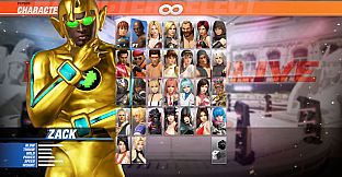 "Nova" Sci-Fi Body Suit (Gold) - Zack