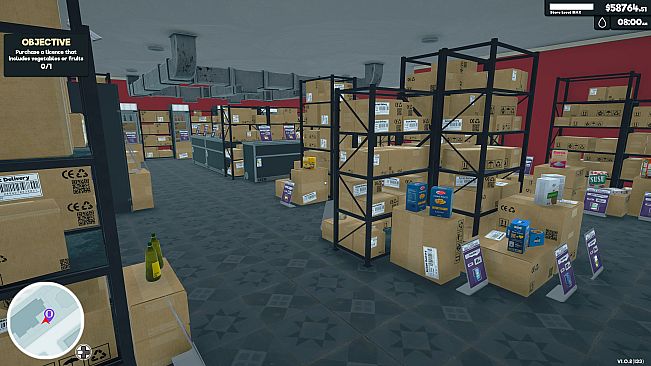 Supermarket Simulator