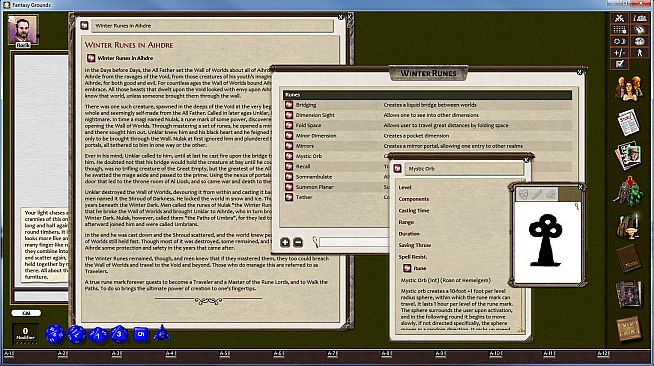 Fantasy Grounds - C&C: Rune Lore